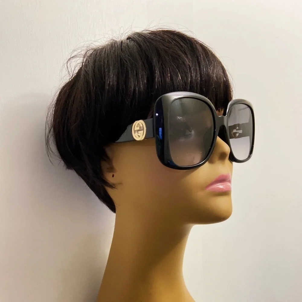 GUCCI 57mm Oversized Square Sunglasses